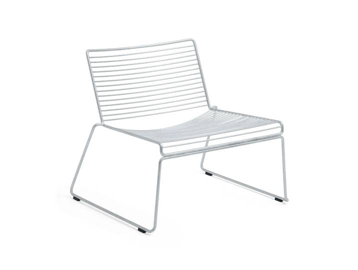 HAY Chaise lounge Hee sled base Galvanized