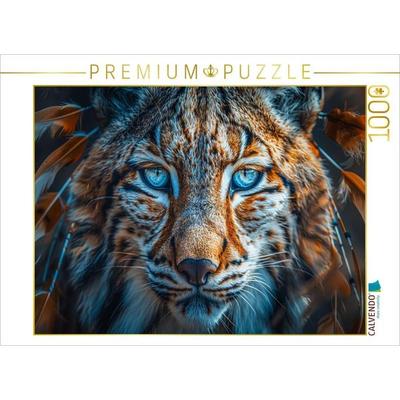 CALVENDO Puzzle Der lauschende Luchs | 1000 Teile Lege-Größe 64x48cm Foto-Puzzle für glückliche Stunden, Sonstige von , Calvendo Puzzle