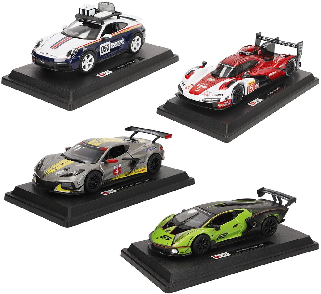Burago Colección Racing Metal 1:24 .