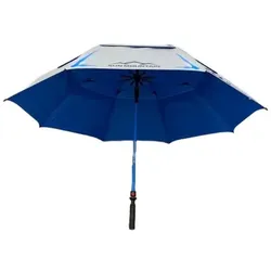Sun Mountain Chrome Series 68" UV Golf Regenschirm blau