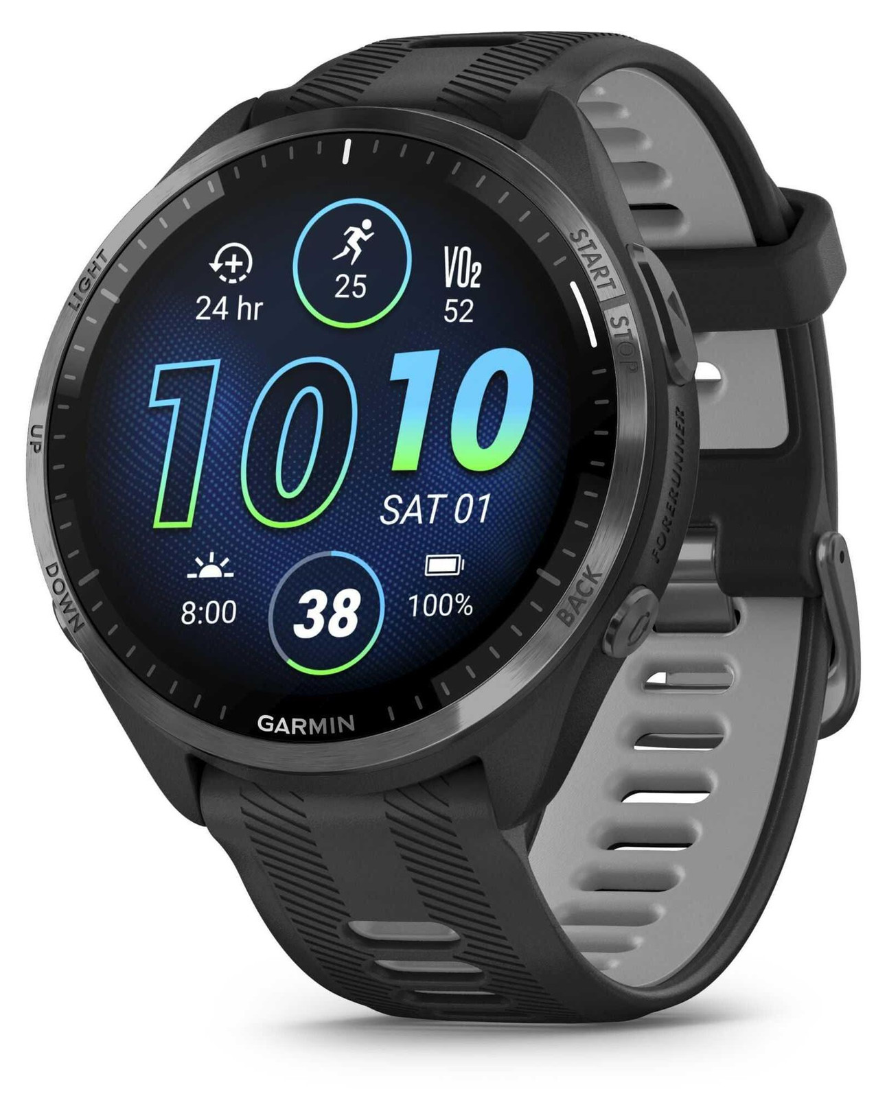 Garmin Forerunner 965, zwart/lichtgrijs