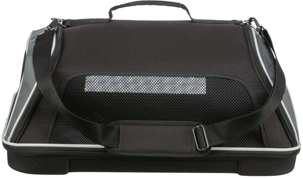 Tiertransporttasche TRIXIE "Tasche Boarding Schwarz", schwarz, B:55cm H:40cm T:23cm, Tiertransportbehälter, Tiertransporttasche schwarz B/H/T: 55cm x 40cm x 23cm