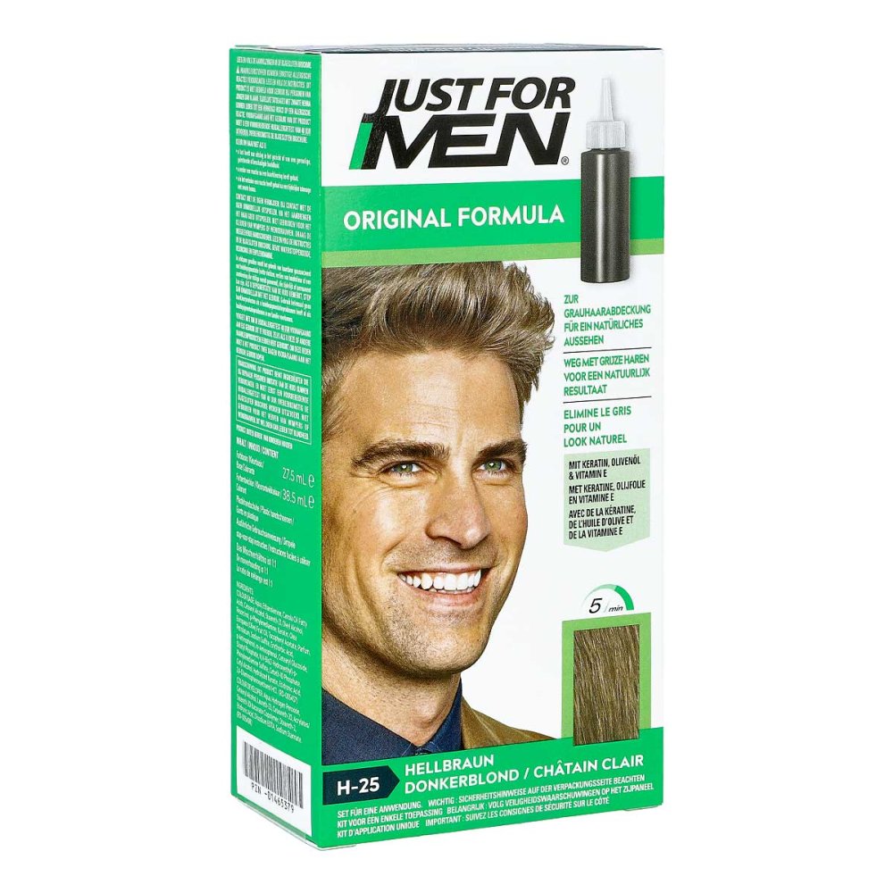 Pharma Netzwerk PNW GmbH Just for men Tönungsshampoo hellbraun 01465379