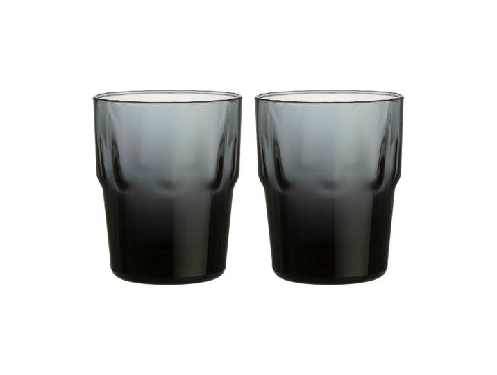 Iittala Verre à boire Solare 31 cl lot de 2 Gris acier