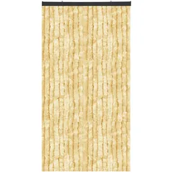 Bestlivings Flauschvorhang Sondergröße - Breite: 120cm - Länge: 275cm, Creme