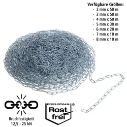 Tech-Craft Metallkette aus Carbonstahl