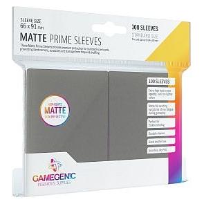 Gamegenic GGS10037 - Matte Prime Hüllen, dunkelgrau (100 Hüllen) (02573)