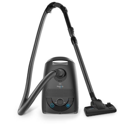 hoogo B3+ Bodenstaubsauger mit Staubbeutel 850 W HEPA (Anthrazit) BB301
