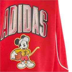 adidas x Disney Mickey Mouse Jogginganzug Kinder JZ7678 - pure ruby/off white 86