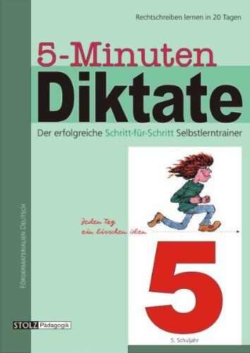 Karin Pfeiffer - 5-Minuten-Diktate, neue Rechtschreibung, 5. Schuljahr: 20-Tage-Programm zur gezielten Rechtschreibförderung - Preis vom 10.10.2026 11:48:34 h