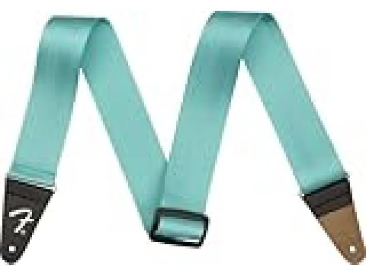 Fender Sangle de Guitare, Sangle en Nylon Premium, Réglable 35 -60 , Miami Blue