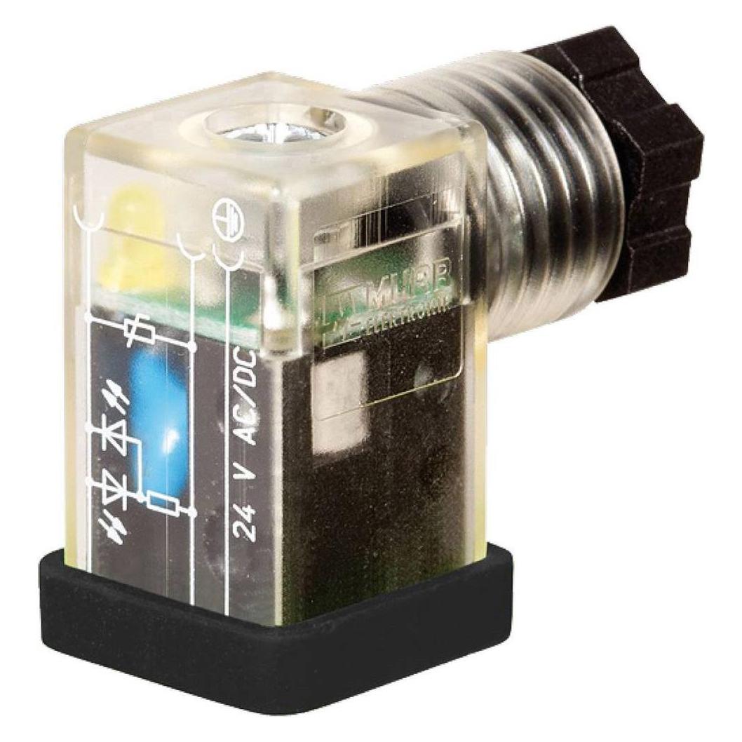 Murr Elektronik Ventilstecker SVS Eco LED Schw (7000-30205-0000000)