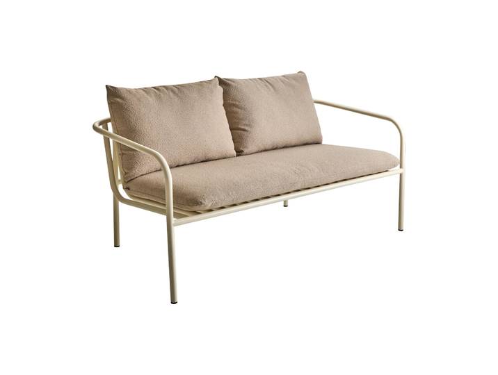 Brafab Bendt bank Teddy beige-pearl white