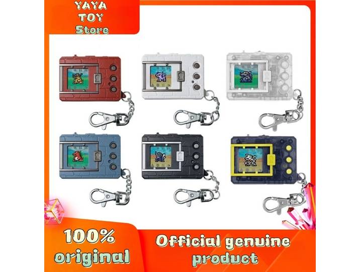 Bandai Original en Stock Digimon Original Greymon couleur 25th anniversaire écran couleur réplique Anime nostalgique jouets à collectionner