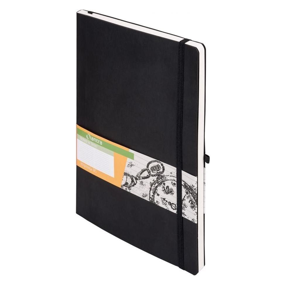 Antrax Notizen B5 Dots Impression Schwarz ANTRA (B5, Speziallineatur, Weicher Einband) (470466)