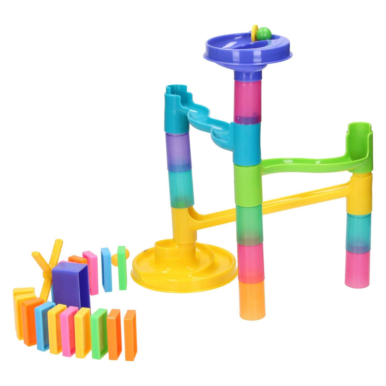 Murmelbahn- und Domino-Set, 33-tlg. (48015186)