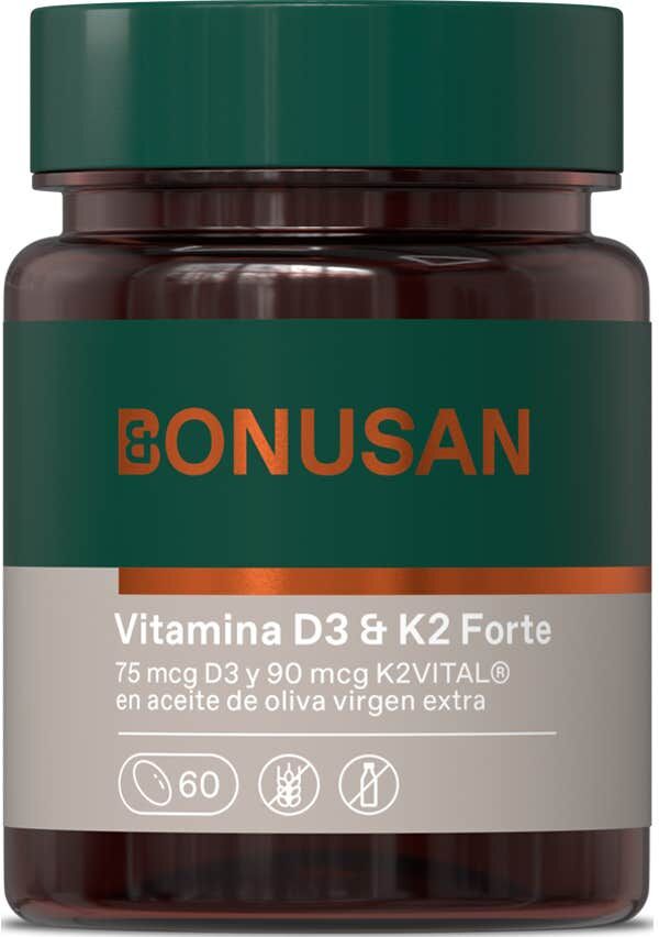 Bonusan Vitamina D3 & K2 Forte 60caps