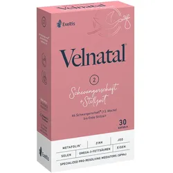 VELNATAL Schwangerschaft und Stillzeit Weichkaps. 30 St