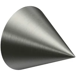 ENDSTÜCKE FÜR GARDINENSTANGEN 16 mm Ø, Scarano Edelstahl, Packung 2 Stück