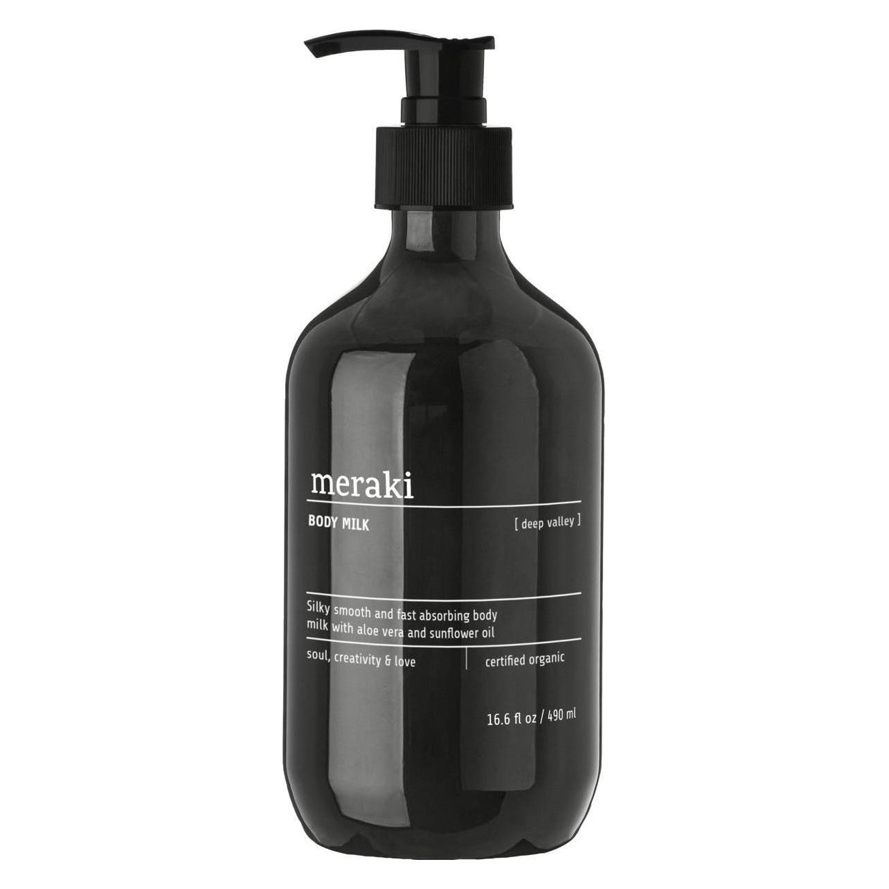 Meraki Body milk, Deep valley, 490 ml (Körpermilch, 490 ml) (9309770658)