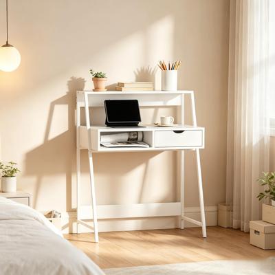 Kodotan sofa Space-Saving Study Table with Integrated Drawer,Versatile Computer Desk Designed for Small Rooms,Home Desk,Compact Writing Desk