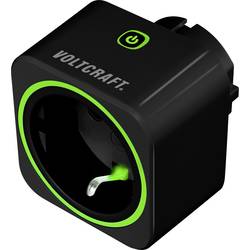VOLTCRAFT SEM6000 BLACK Energiekosten-Messgerät Bluetooth®-Schnittstelle, Datenexport, Datenloggerfunktion, TRMS, Stromtarif einstellbar, mit App-Steuerung VC-11732495