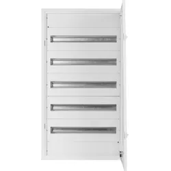Doktorvolt Verteilerkasten Aufputz Sicherungskasten aus Metall 120 Module 5-reihig IP30 MN120/5/24