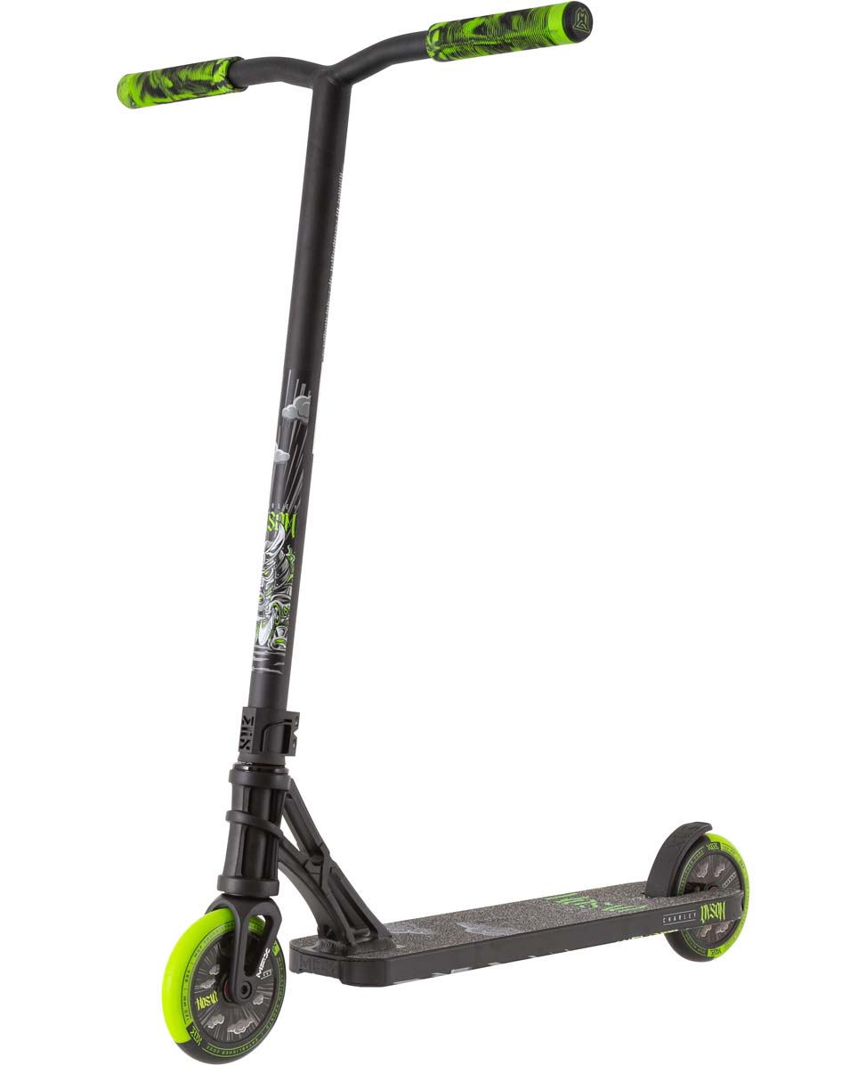 MGP Madd Gear MGX Pro Stunt-Scooter H=81cm Charley Dyson Schwarz/Grün (23579)