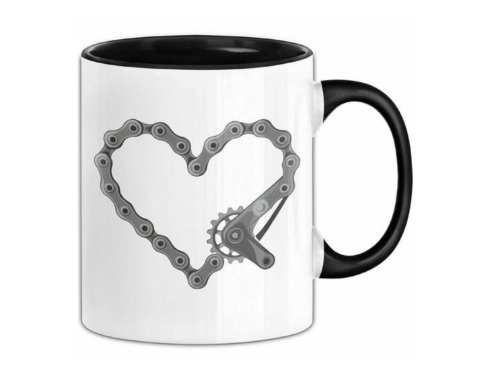 Trendation Tasse Radfahrer Tasse Geschenkidee für Fahrradfahrer