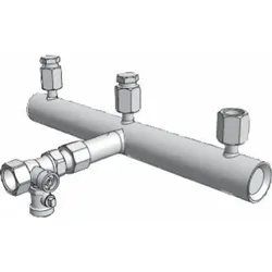 Armaturenbalken 4-fach komplett