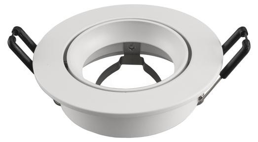 Ledvion ronde inbouwspots, wit, met GU10 fitting