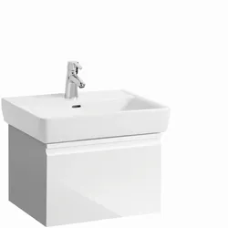 LAUFEN Waschtischunterbau, LAUFEN Pro A, 570x450x390, Weiß matt, 4830410954631 H4830410954631