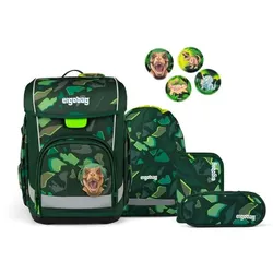 Ergobag Cubo light Schulranzen Set DinosauriBär 5-teilig
