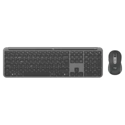 Logitech Tastatur-Maus-Set kabellos Logitech MK950 for Business sw grafit