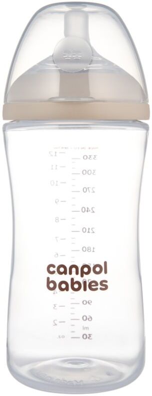 Canpol babies Natural Shape biberon anti-coliques 6m+ 1 pcs