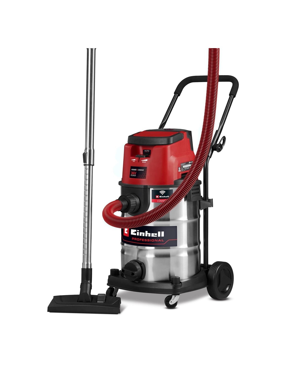 Einhell Staubsauger Cordl. Wet/Dry Vacuum Cleaner TP-VC 36/30 S Auto-Solo