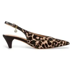 Michael Kors für Damen. 40F6TNMP1H Tonya Lederschuhe kamelfarben (37), Beige, 3 bis 5 cm, Keine, Klassisch