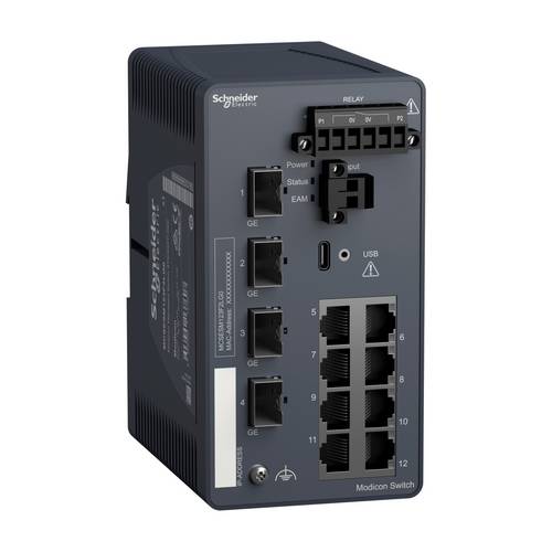 Schneider Electric MCSESM123F2LG0 Netzwerk Switch