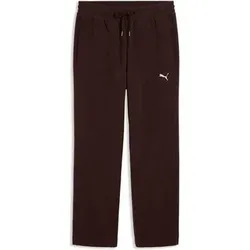 Puma Herren Freizeit / Mode Sommer GJ Hosen lang Hosen lang He/Uni ESS ELEVATED Relaxed Winterized Pants op, Größe S in Braun Braun
