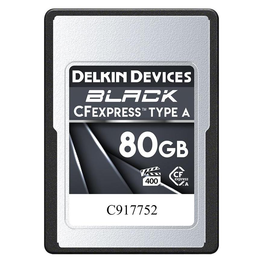 Delkin Black Cfexpress (80 GB, CFexpress Typ A) (DCFXABLK80)