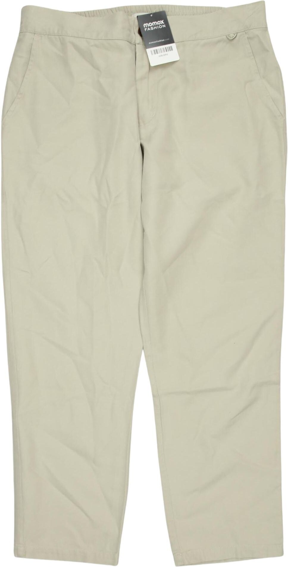 Thinking MU Damen Stoffhose, Beige, Gr. L, Hanf / Baumwolle / Lyocell - Second Hand