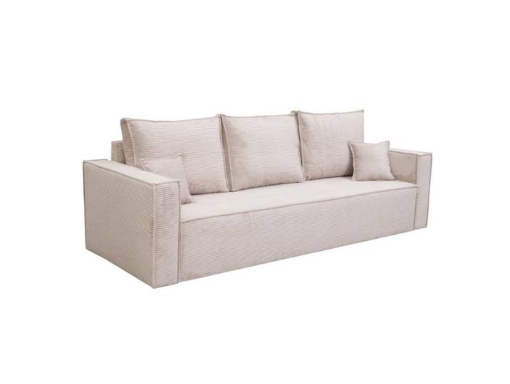 Sepro Meble Sofa Beige EKO Ausziehbar, 234x87x88 cm, Wohnzimmer, Sofas & Couches, Sofas