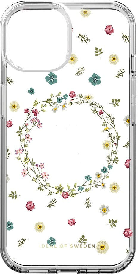 iPhone 15 iDeal Of Sweden Clear Case - Petite Floral