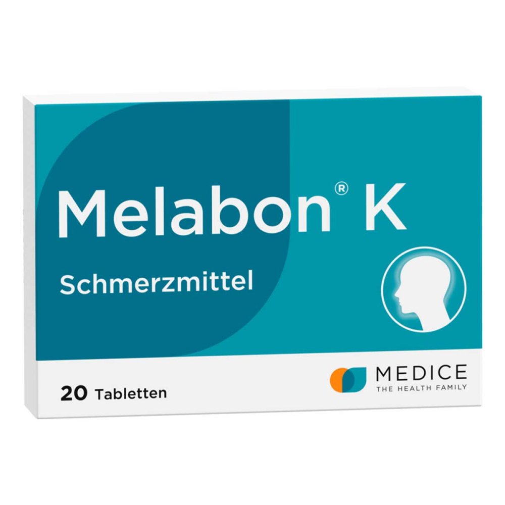 MEDICE Arzneimittel Pütter GmbH&Co.KG Melabon K bei Kopfschmerzen und Zahnschmerzen 04566980