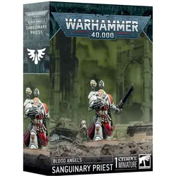 Games Workshop Warhammer 40k - Blood Angels Pretre Sanguinien (2024) (Kunststoff)