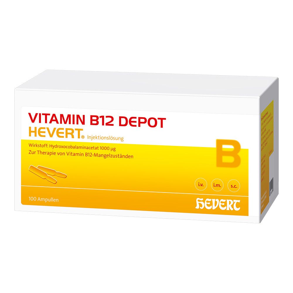 Vitamin B12 Depot Hevert Ampullen 100x2 ml