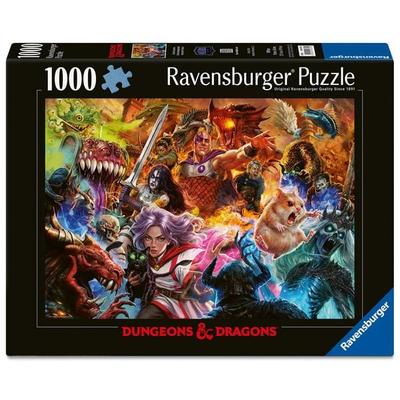 Erwachsenenpuzzle 1000 Teile - D&D - Critical Encounters