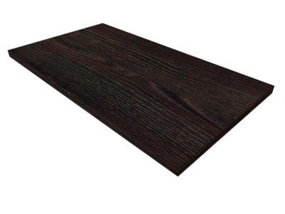 Abdeckplatte SOLUS PLAY, f. Anstellcontainer SOLUS PLAY, B 800 x T 500 mm, Mooreiche