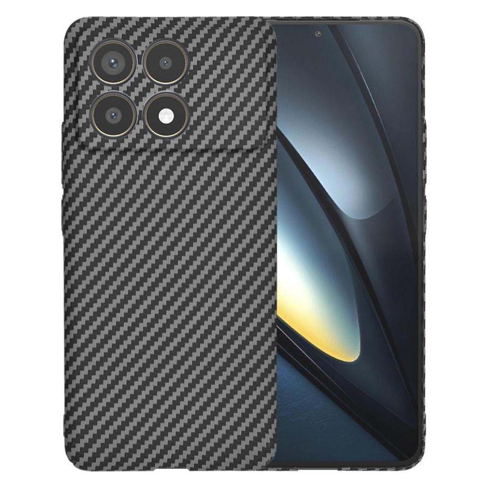 Techsuit - Carbonite FiberShell - Xiaomi Poco F6 Pro - Black (Xiaomi Poco F6 Pro) (56356684)