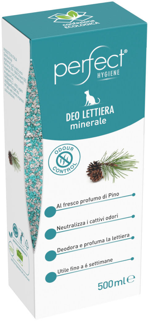 Perfect Hygien Deodorante Lettiera Minerale 500ML PINO